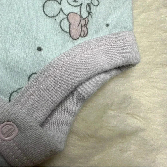 Disney Baby Onesie White  / Pink Minnie Mouse Size Newborn - Picture 13 of 16